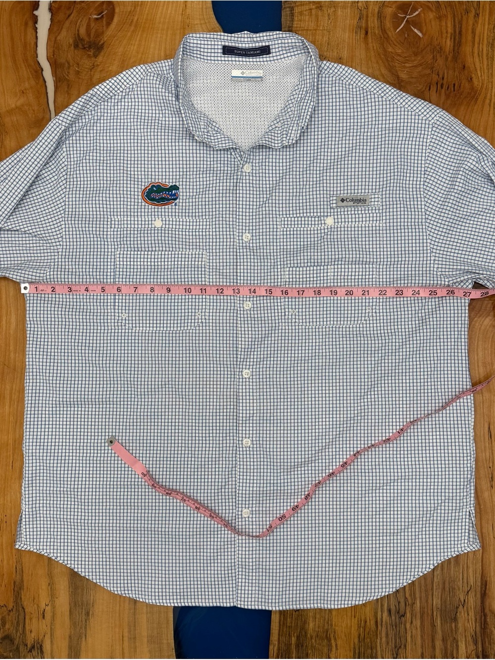 Columbia PFG Super Tamiami Florida Gators Omni-Shade Fishing Shirt XXL - Picture 2 of 11